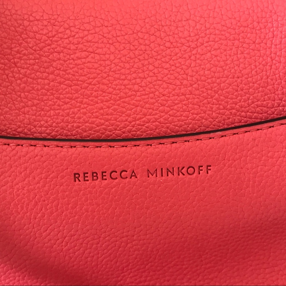 Rebecca Minkoff Stella Grapefruit Mini Satchel Bag - Picture 7 of 8